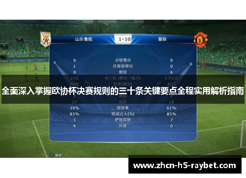 全面深入掌握欧协杯决赛规则的三十条关键要点全程实用解析指南 全面深入掌握欧协杯决赛规则的三十条关键要点全程实用解析指南